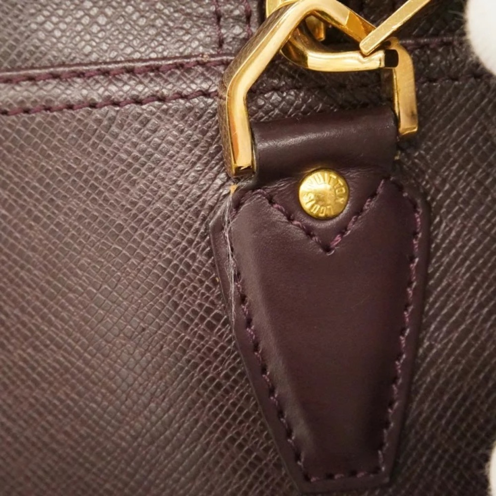 Authentic Louis Vuitton Kendall GM leather travel duffle bag carryon - Picture 11 of 14